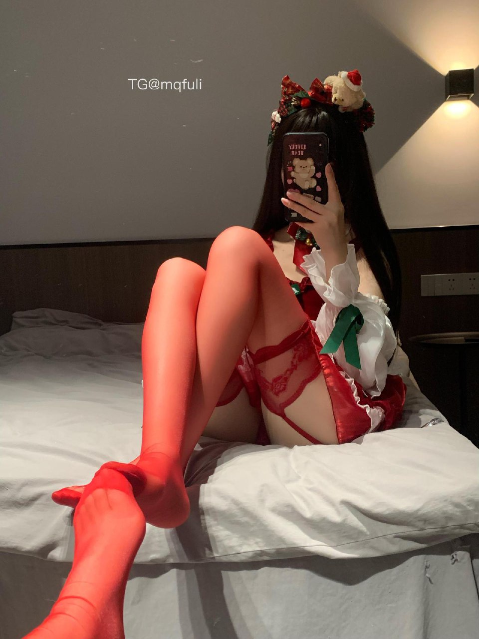 林扣弦 2025-06-05 16:47:39 超绝50➕圣诞套装写真 第34张