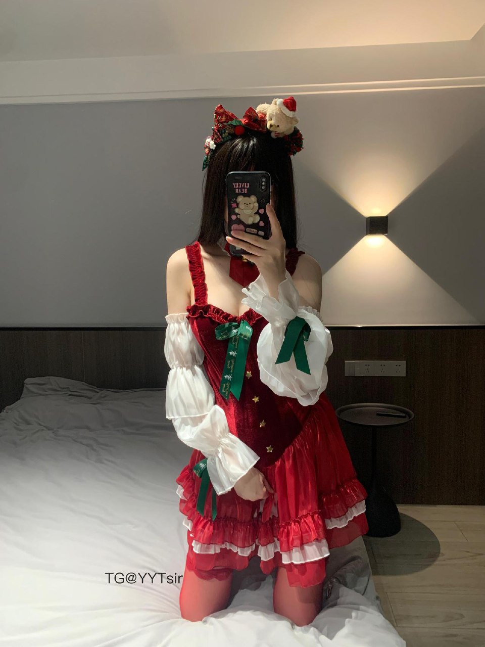 林扣弦 2025-06-05 16:47:39 超绝50➕圣诞套装写真 第42张