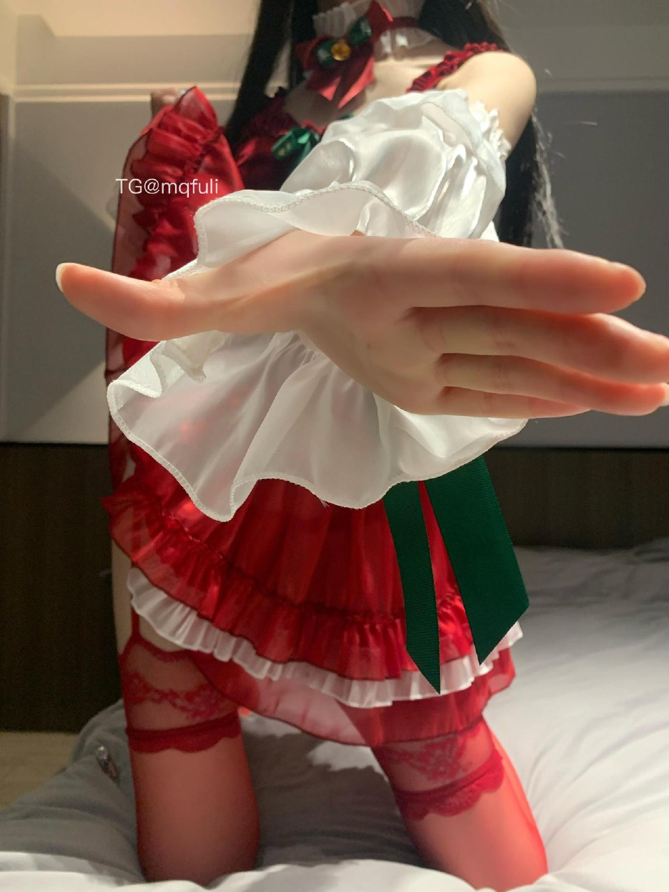 林扣弦 2025-06-05 16:47:39 超绝50➕圣诞套装写真 第26张