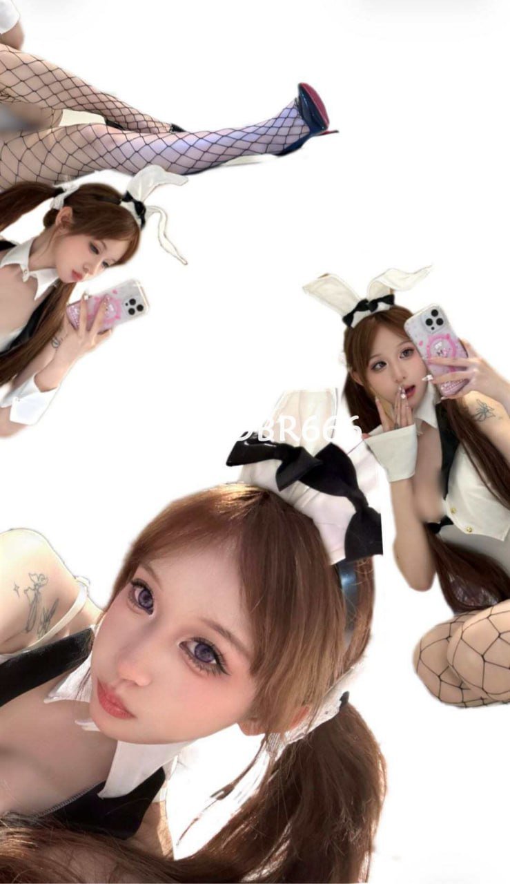 超蓝布罗莉#渔网小白兔