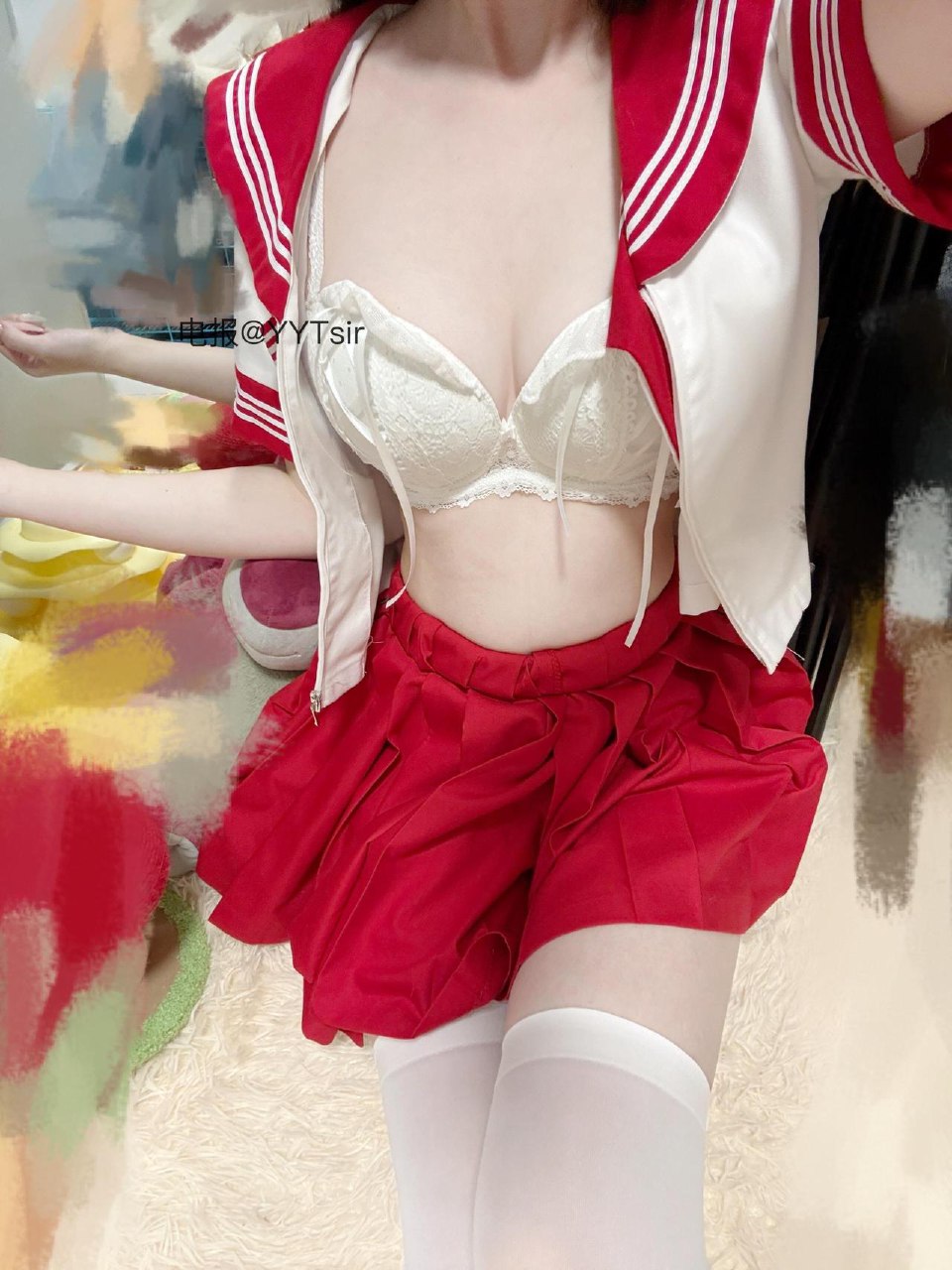 奶黄包 2025-05-30 16:30:11 好白#穿搭##萝莉# 一只奶黄包 第2张