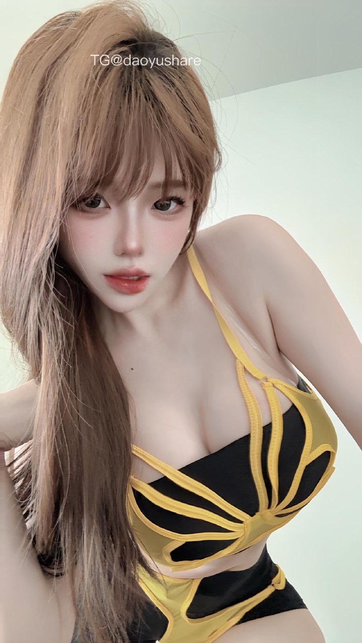 空心柚七 2025-06-22 12:00:43 黄色透视比基尼系列 第11张