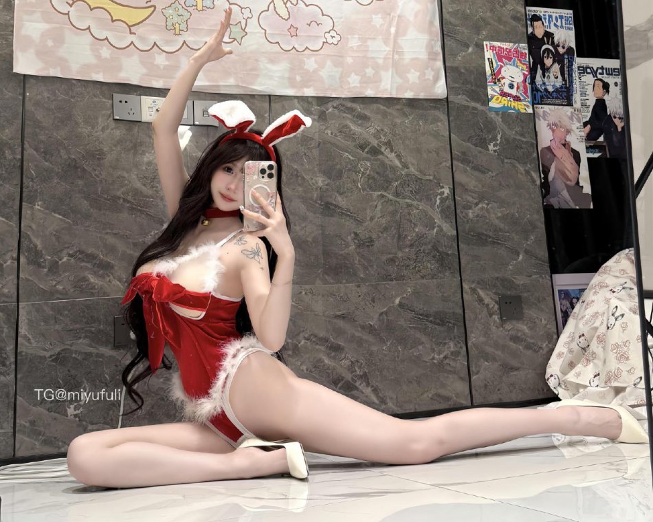 超蓝布罗莉 2025-06-04 03:45:55 圣诞夜,星光 圣诞套装的小兔子 第10张