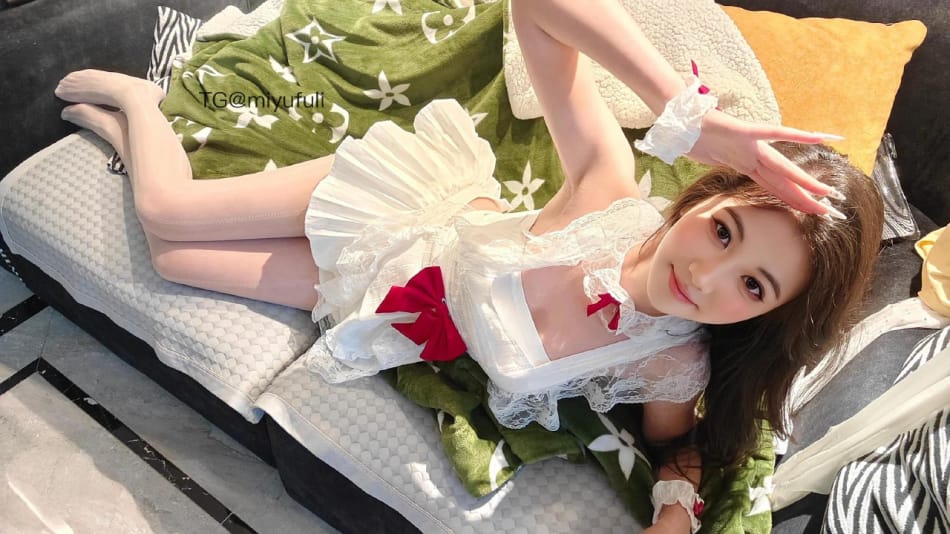 刘二萌 2025-07-06 17:35:09 纯欲性感女仆套装绝绝子😍 第6张