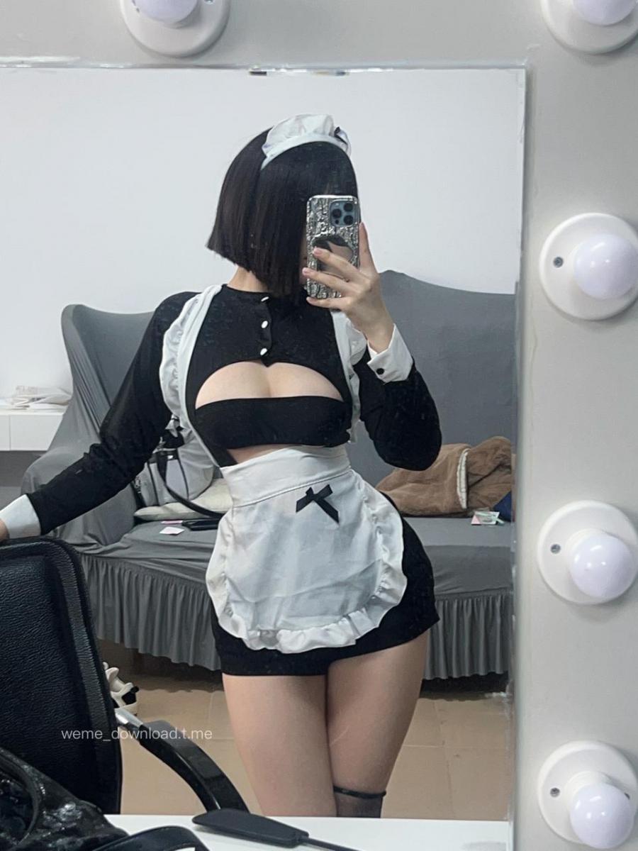 Tina很妖孽呀 2024-07-27 00:25:20 性感女仆魅惑系列 白皙大MM两只手都抓不过来 Tina棉花糖呀 第13张