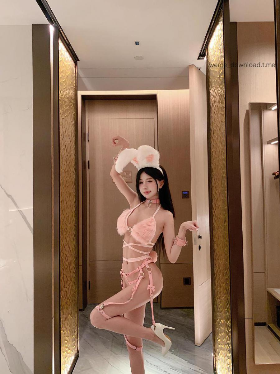 炸蛋boom 2024-07-30 23:05:12 粉色👙兔兔超饱满的🐻🐻在不停摇摆 Q版御姐 第8张