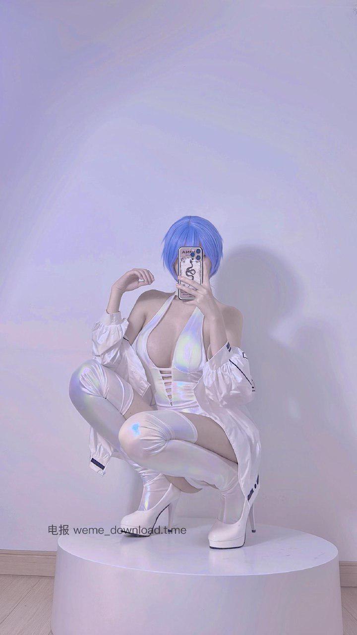 章鱼小童谣 2024-07-13 02:23:46 EVA新世纪福音女战士ASS绫波丽明日香😍白色连体V型衣服 第22张