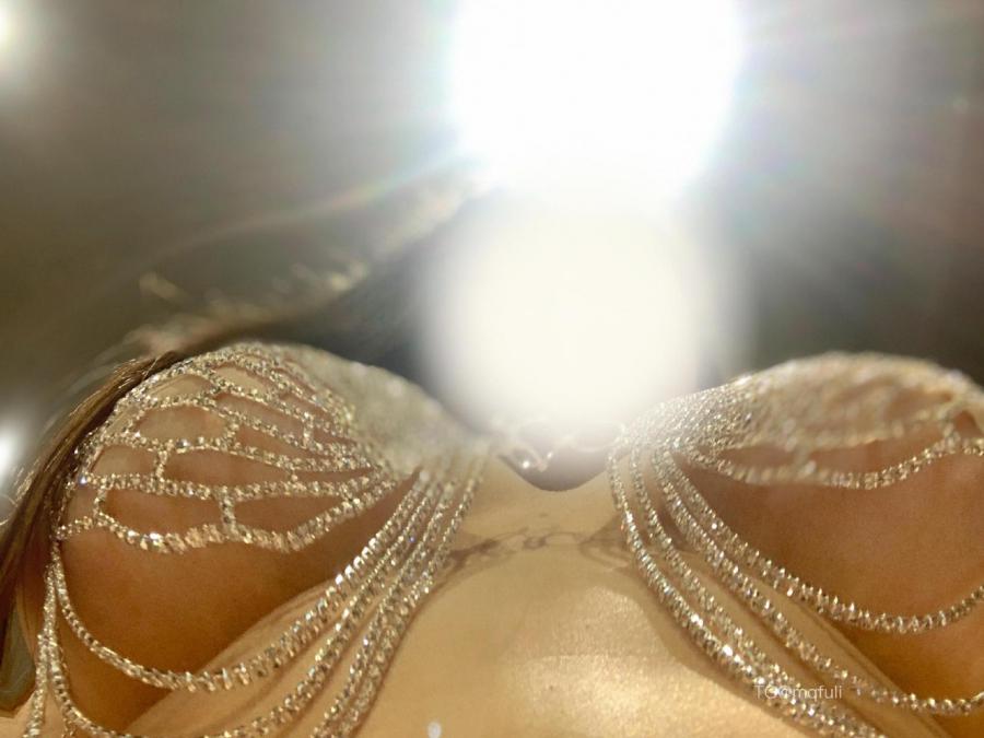 咩咩阿银 2024-08-31 14:17:10 宽衣解带透视吊带 半腿黑丝 空挡三角区 第18张