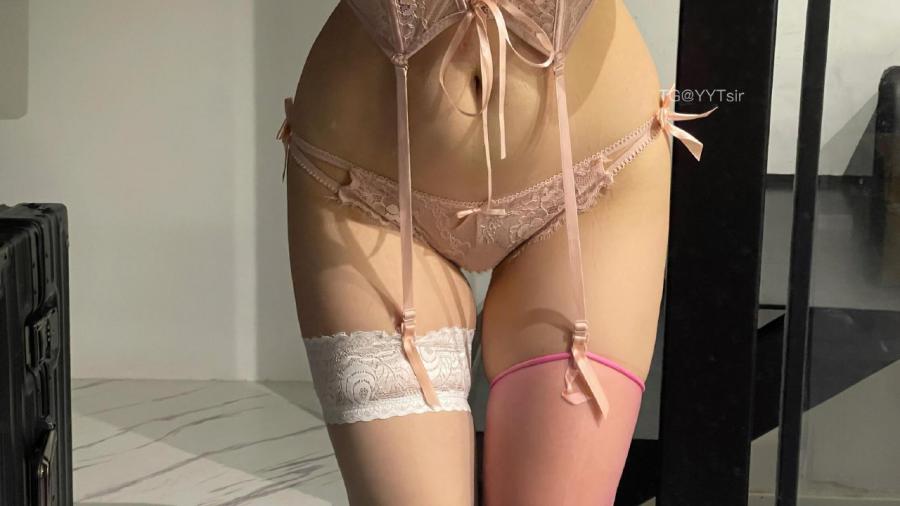 桃沢樱 2024-09-18 18:10:58 小娘子粉色绑带蕾丝系列 第27张