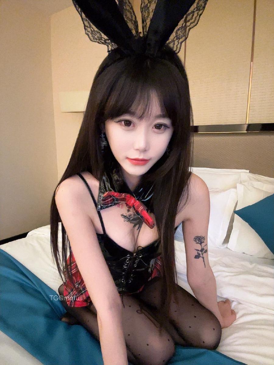 MarkoftheBody 2024-11-10 20:48:04 性感黑色蕾丝兔子🐰 第7张