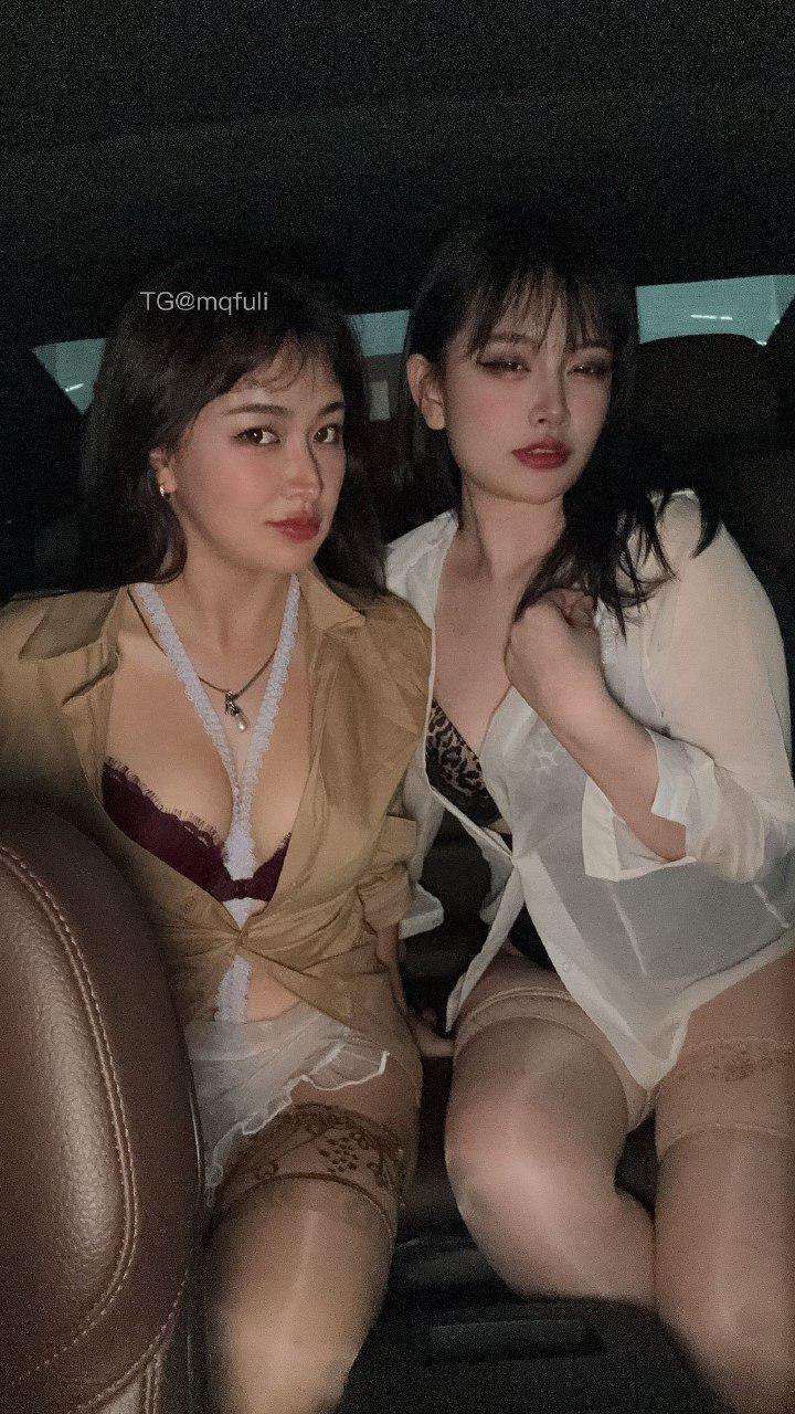 申辣辣 2025-01-21 00:24:29 姐妹👭车库疯狂怼拍路人甲看到都亮瞎眼 第10张