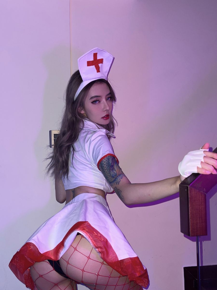 温甜甜Tiya 2021-10-11 15:32:21 护士制服诱惑 第4张